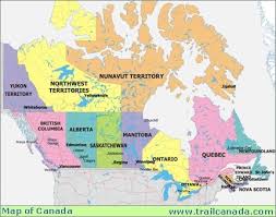 Maps of Canadian Provinces - via Daymix