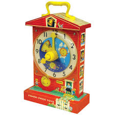 Fisher Price Clock - via Daymix