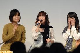 左から、沢城みゆき、植田佳奈、