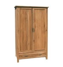 Bronx Oak Double Wardrobe - via Daymix