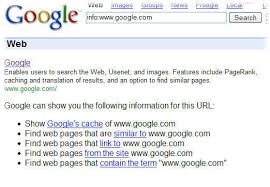  Information   Google has about your    