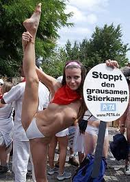 Nude PETA girl or nude cheerleader