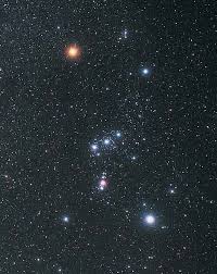 Orion A symbol of the winter sky