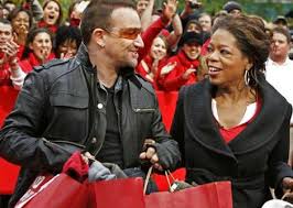 Image Oprah and <b>Bono</b> to launch new red <b>...</b> Picture