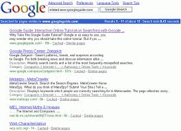 Google Similar Pages