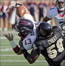 Forest linebacker Aaron - via Daymix