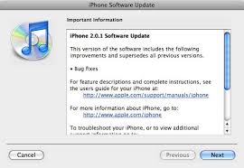 iPhone firmware 2.0.1