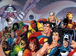 The Avengers movie vs The JLA - via Daymix