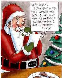 Poisened Milk Christmas Card