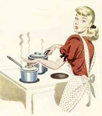Woman  cooking  