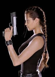Angelina Jolie as Lara Croft
