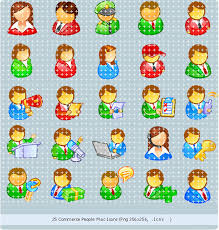 Commerce People Mac Icons - via Daymix