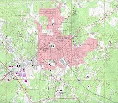       Alexander City   topographic    