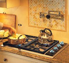 Wolf 30” gas cooktop