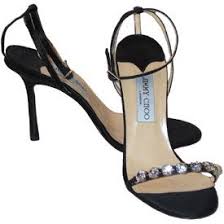 Jimmy Choo Evening Sandles. - via Daymix