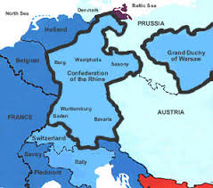   Confederation   of the  Rhine   Map