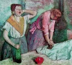 The Ironers by Edgar Degas for - via Daymix
