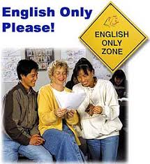  English   Only Please