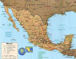 Map of Mexico - via Daymix