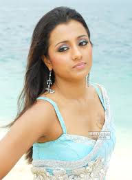 Actress Trisha Krishnan: - via Daymix