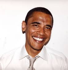 Barack Obama smiling