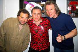 With Artie and Fred Norris