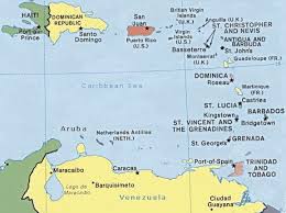 Caribbean map - via Daymix