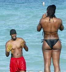 Serena Williams at the beach. - via Daymix