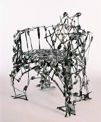 materials, used cutlery. - via Daymix