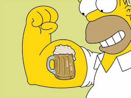 Image <b>Homer Simpson</b> Beer Muscle Picture