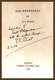 Eliot x26s inscription to Fitzgerald