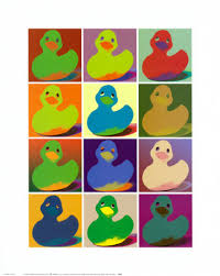 Pop Art Ducky Print by Anthony