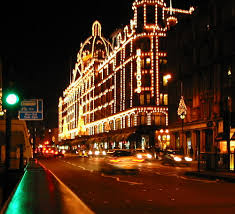 London Christmas Lights Harrods