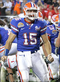 Tim Tebow makes Chris Leak look like 