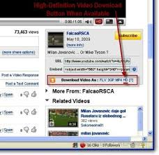 to video on Youtube pages.