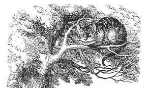Alice and the  Cheshire cat      
