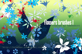 Photoshop Flower Brushes