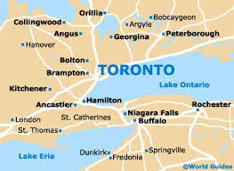 Region Map of of Toronto - via Daymix