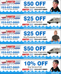 Plumbing Coupons | Tacoma - via Daymix