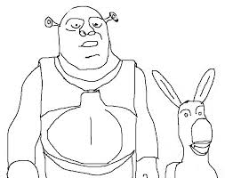 Shrek Coloring Page x26middot shrek pictures