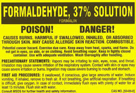 of Formaldehyde(Embalming - via Daymix