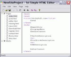 1st Simple HTML Editor 2.1.6 - via Daymix