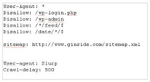 Taking a look at my robots.txt