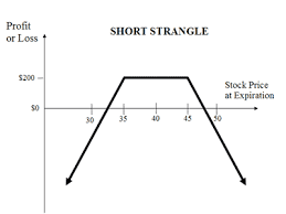 Short Strangle Payoff Diagram