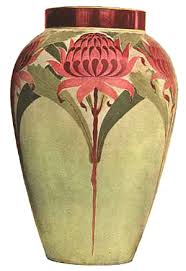 Waratah in applied art - via Daymix
