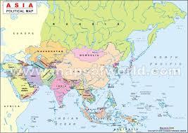  Asia   Political  Map  