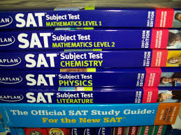 SAT II subject tests.