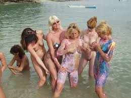   nude body painting  
