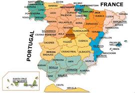 Avila on  Spain Map  