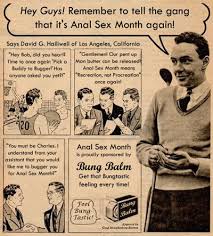 Anal Sex Month - via Daymix